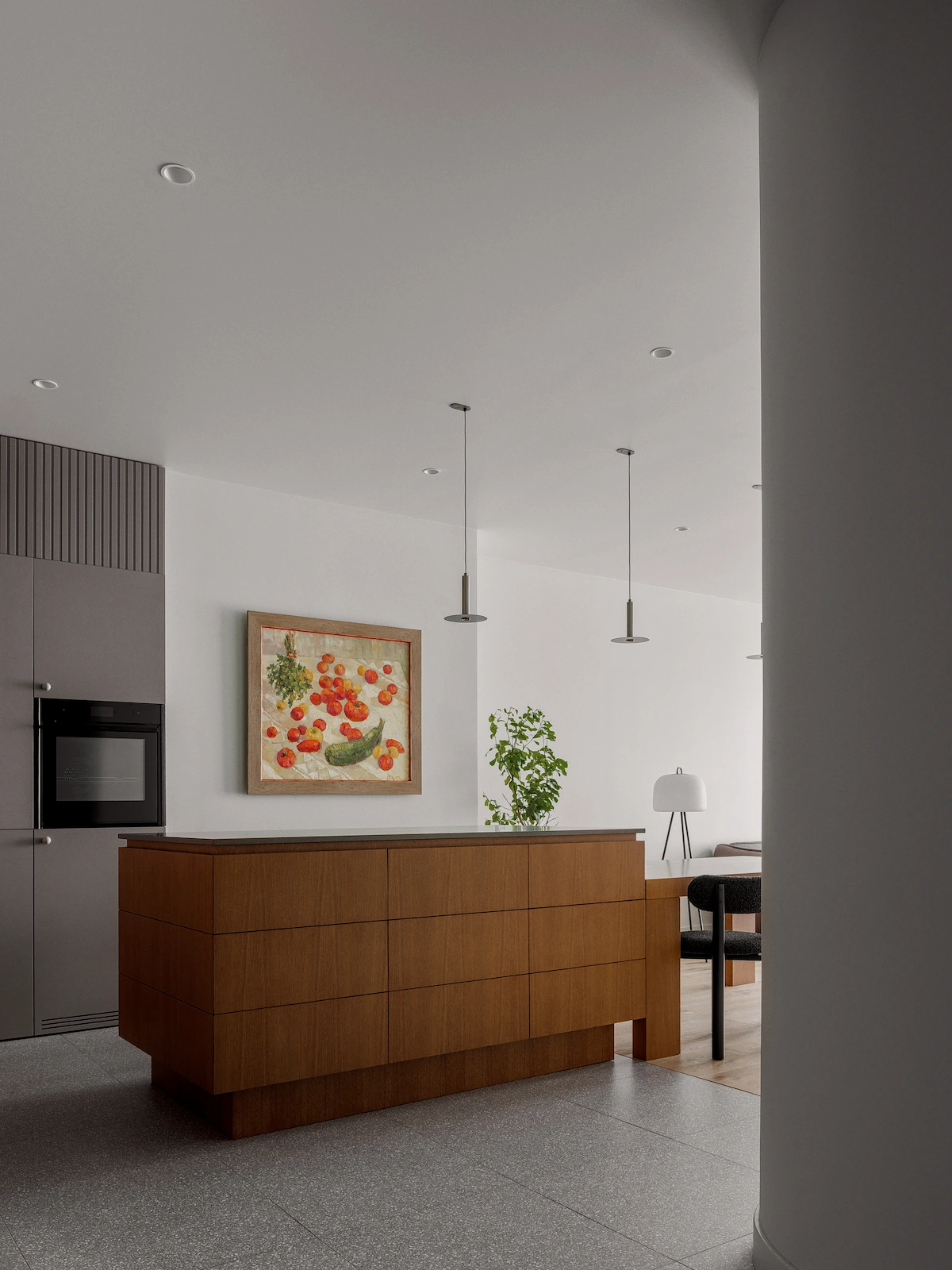 Dzīvoklis ar liektu sienu